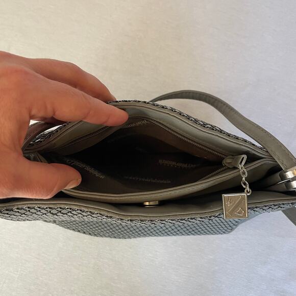 Whiting & Davis Gray Metal Mesh Shoulder Bag - Picture 9 of 9